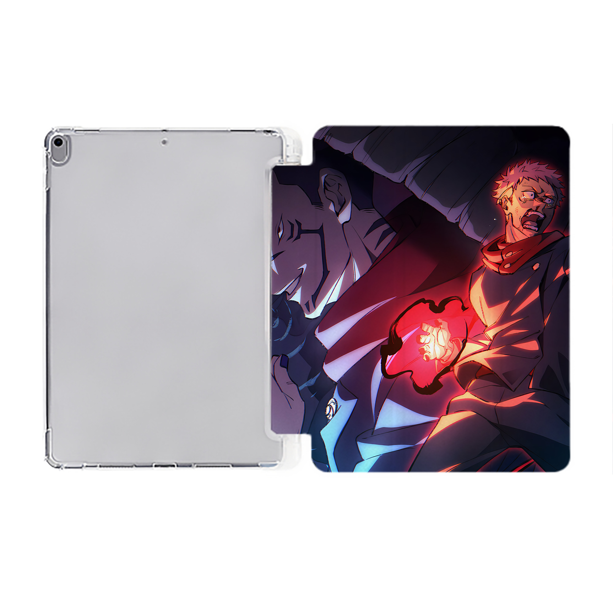 （画像用） SPY×FAMILY间谍家家酒 IPad ケース ペン収納付き 三つ折りスタンド PUレザー×シリコン 対応機種9.5/10.5/10.9インチ